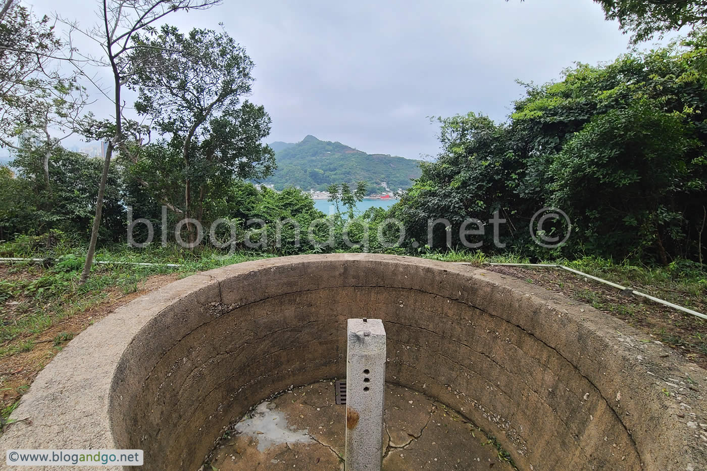 Lyemun Fort - Central Battery Depression Range Finder